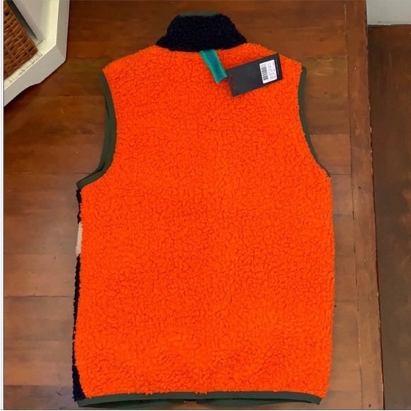 NWT Scotch & Soda Reversible Sherpa Vest - Picture 4 of 15